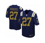 Men Nike New York Jets #27 Darryl Roberts Limited Navy Blue Alternate NFL Jersey