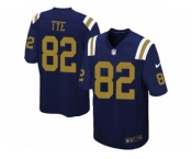 Men Nike New York Jets #82 Will Tye Limited Navy Blue Alternate NFL Jersey