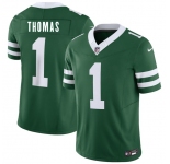 Men's New York Jets #1 Azareye'h Thomas Green 2026 Draft F.U.S.E. Vapor Untouchable Limited Football Stitched Jersey