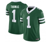 Men's New York Jets #1 Azareye'h Thomas Green 2026 Draft F.U.S.E. Vapor Untouchable Limited Football Stitched Jersey