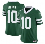 Men's New York Jets #10 Cade Klubnik Green 2026 Draft F.U.S.E. Vapor Untouchable Limited Football Stitched Jersey