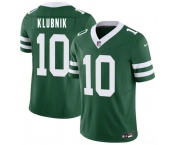 Men's New York Jets #10 Cade Klubnik Green 2026 Draft F.U.S.E. Vapor Untouchable Limited Football Stitched Jersey