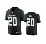 Men's New York Jets #20 Breece Hall 2022 Black Vapor Untouchable Limited Stitched Jersey