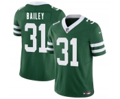 Men's New York Jets #31 David Bailey Green 2026 Draft F.U.S.E. Vapor Untouchable Limited Football Stitched Jersey
