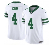 Men's New York Jets #4 Brady Cook White 2025 F.U.S.E. Vapor Untouchable Limited Football Stitched Jersey