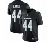 Men's New York Jets #44 Harvey Langi Black Alternate Vapor Untouchable Limited Player Football Jersey