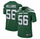 Men's New York Jets #56 Quincy Williams Nike Gotham Green Limited Jersey