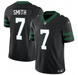 Men's New York Jets #7 Geno Smith Black 2025 F.U.S.E. Vapor Untouchable Limited Stitched Jersey