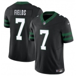 Men's New York Jets #7 Justin Fields Black 2025 F.U.S.E. Vapor Untouchable Limited Football Stitched Jersey