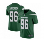Men's New York Jets #96 Henry Anderson Green Team Color Vapor Untouchable Limited Player Football Jersey