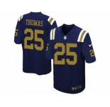 Men's Nike New York Jets #25 Shamarko Thomas Limited Navy Blue Alternate NFL Jersey