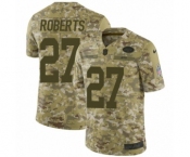 Men's Nike New York Jets #27 Darryl Roberts Limited Camo 2018 Salute to Service NFL Jersey