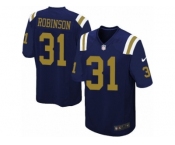 Men's Nike New York Jets #31 Khiry Robinson Limited Navy Blue Alternate NFL Jersey