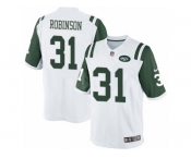 Men's Nike New York Jets #31 Khiry Robinson Limited White NFL Jersey