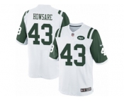 Men's Nike New York Jets #43 Julian Howsare Limited White NFL Jersey