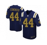 Men's Nike New York Jets #44 Corey Lemonier Limited Navy Blue Alternate NFL Jersey