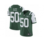 Men's Nike New York Jets #50 Darron Lee Vapor Untouchable Limited Green Team Color NFL Jersey