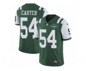 Men's Nike New York Jets #54 Bruce Carter Vapor Untouchable Limited Green Team Color NFL Jersey