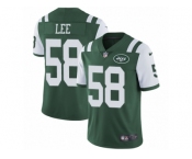 Men's Nike New York Jets #58 Darron Lee Green Team Color Vapor Untouchable Limited Player NFL Jersey