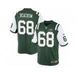 Men's Nike New York Jets #68 Kelvin Beachum Limited Green Team Color NFL Jersey