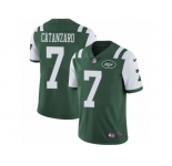 Men's Nike New York Jets #7 Chandler Catanzaro Vapor Untouchable Limited Green Team Color NFL Jersey