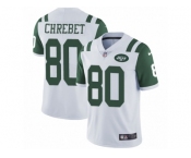 Men's Nike New York Jets #80 Wayne Chrebet Vapor Untouchable Limited White NFL Jersey