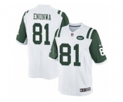 Men's Nike New York Jets #81 Quincy Enunwa Limited White NFL Jersey