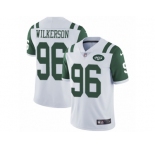 Men's Nike New York Jets #96 Muhammad Wilkerson Vapor Untouchable Limited White NFL Jersey