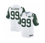 Men's Nike New York Jets #99 Steve McLendon Limited White NFL Jersey