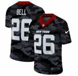 New York Jets #26 Le'Veon Bell Men's Nike 2020 Black CAMO Vapor Untouchable Limited Stitched NFL Jersey