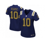 Women Nike New York Jets #10 Jermaine Kearse Game Navy Blue Alternate NFL Jersey