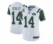 Women Nike New York Jets #14 Jeremy Kerley White Vapor Untouchable Limited Player NFL Jersey