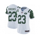 Women Nike New York Jets #23 Terrence Brooks White Vapor Untouchable Limited Player NFL Jersey
