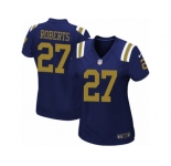 Women Nike New York Jets #27 Darryl Roberts Game Navy Blue Alternate NFL Jersey