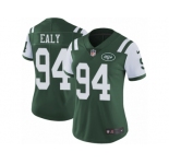 Women Nike New York Jets #94 Kony Ealy Green Team Color Vapor Untouchable Limited Player NFL Jersey