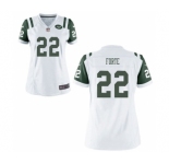 Women's New York Jets #22 Matt Forte White Jersey