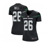 Women's New York Jets #26 Le'Veon Bell Game Black Alternate Football Jersey