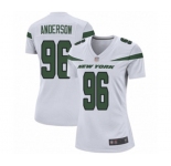 Women's New York Jets #96 Henry Anderson Game White Football Jersey