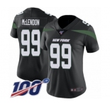 Women's New York Jets #99 Steve McLendon Black Alternate Vapor Untouchable Limited Player 100th Season Football Jersey