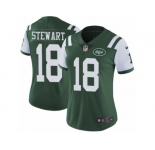 Women's Nike New York Jets #18 ArDarius Stewart Vapor Untouchable Limited Green Team Color NFL Jersey