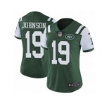 Women's Nike New York Jets #19 Keyshawn Johnson Vapor Untouchable Limited Green Team Color NFL Jersey
