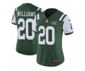 Women's Nike New York Jets #20 Marcus Williams Vapor Untouchable Limited Green Team Color NFL Jersey