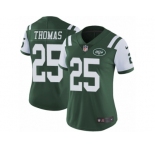 Women's Nike New York Jets #25 Shamarko Thomas Green Team Color Vapor Untouchable Limited Player NFL Jersey