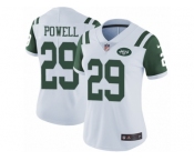 Women's Nike New York Jets #29 Bilal Powell Vapor Untouchable Limited White NFL Jersey