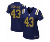 Women's Nike New York Jets #43 Julian Howsare Limited Navy Blue Alternate NFL Jersey