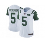 Women's Nike New York Jets #5 Christian Hackenberg Vapor Untouchable Limited White NFL Jersey