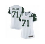 Women's Nike New York Jets #71 Ben Ijalana Limited White NFL Jersey