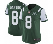 Women's Nike New York Jets #8 Cairo Santos Green Team Color Vapor Untouchable Elite Player NFL Jersey