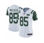 Women's Nike New York Jets #85 Wesley Walker Vapor Untouchable Limited White NFL Jersey