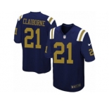 Youth Nike New York Jets #21 Morris Claiborne Limited Navy Blue Alternate NFL Jersey